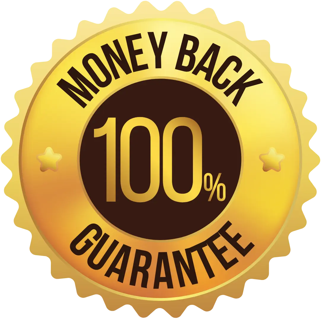 Axavive guarantee badge